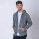 Campera adulto felpa SW gris topo