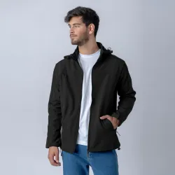 Campera Neopreno con Capucha SW Negro