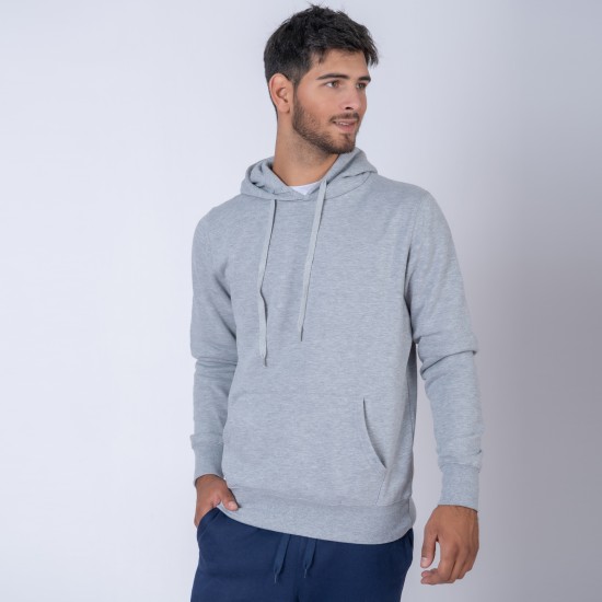 Canguro Felpa SW gris melange