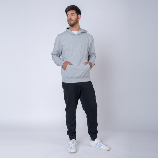 Canguro Adulto SW Terry gris melange
