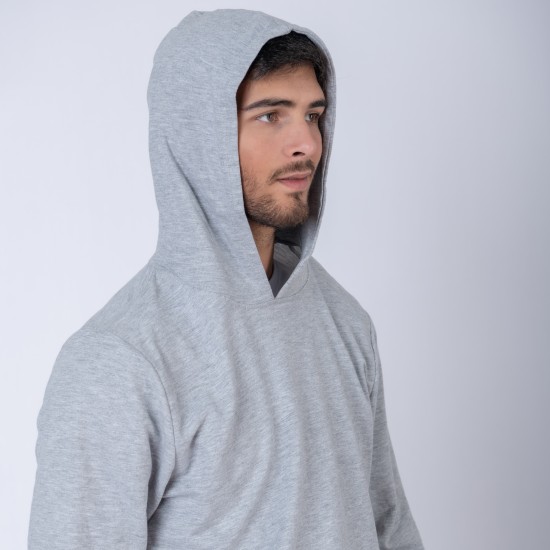 Canguro Adulto SW Terry gris melange