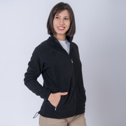 Campera Polar dama SW negro