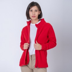 Campera Polar dama SW rojo