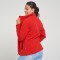 Campera Polar dama SW rojo