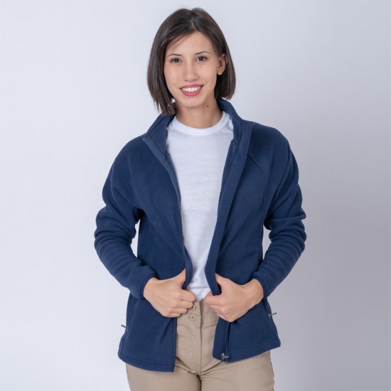 Campera Polar dama SW azul marino