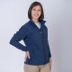 Campera Polar dama SW azul marino