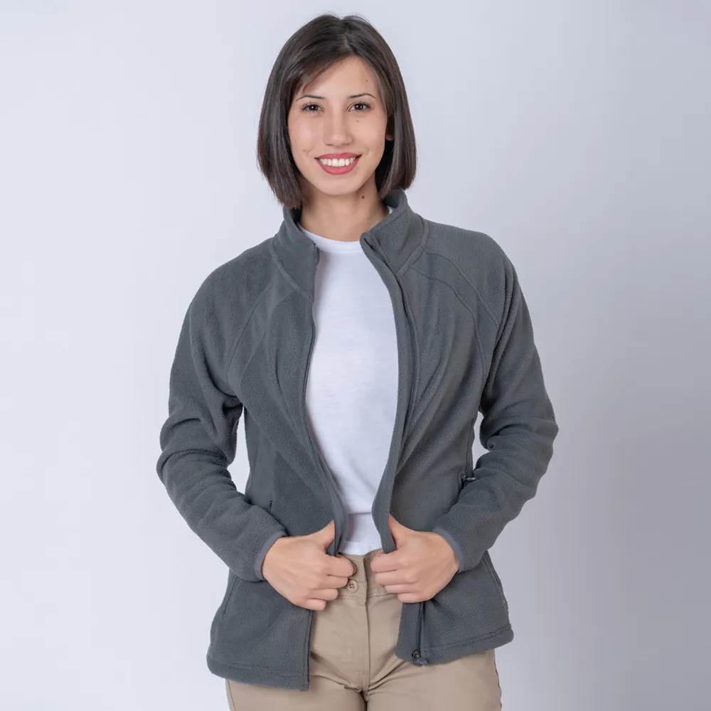 Campera Polar dama SW Gris Oscuro