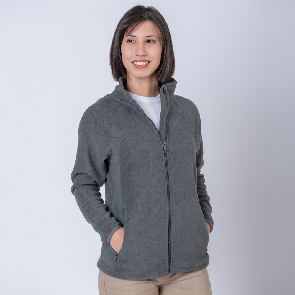 Campera Polar dama SW Gris Oscuro