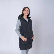 Chaleco Dama Inflado Negro