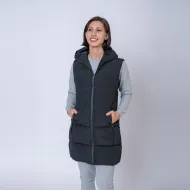 Chaleco Dama Inflado Negro