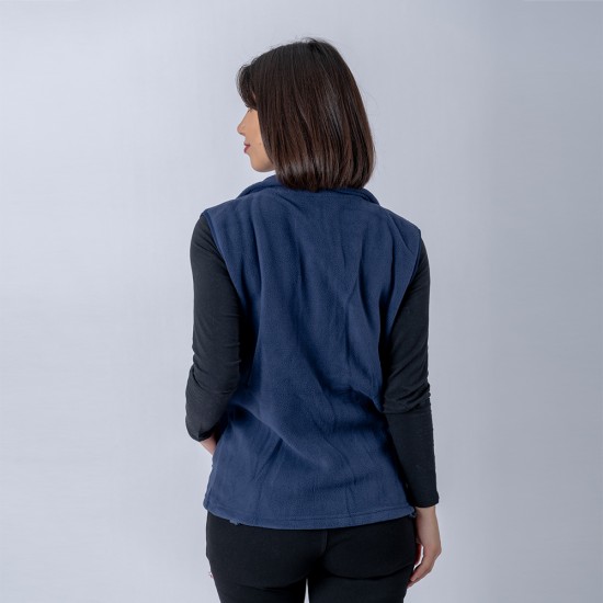 Chaleco Polar Dama SW Azul