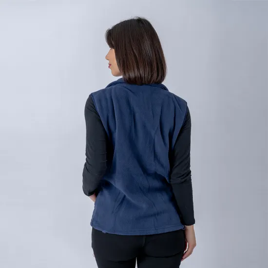 Chaleco Polar Dama SW Azul