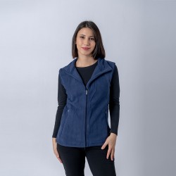 Chaleco Polar Dama SW Azul