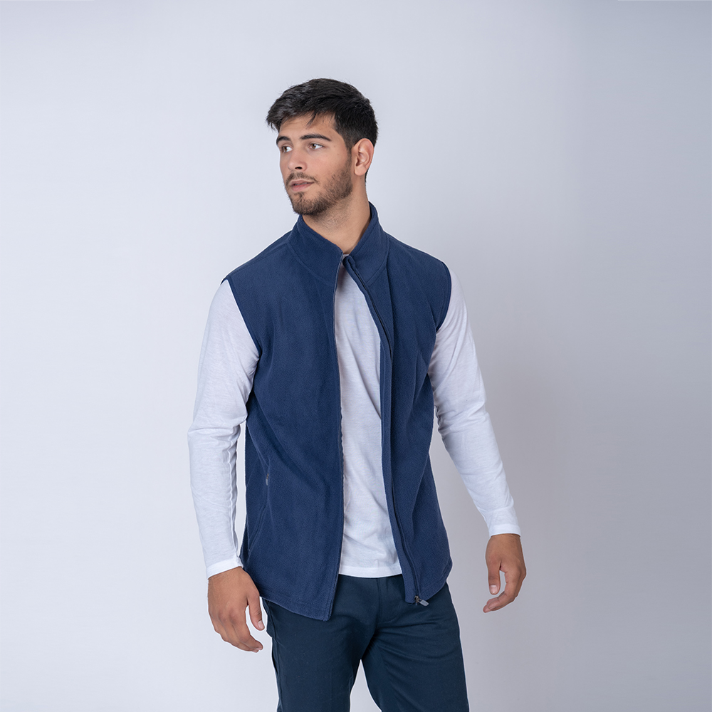 Chaleco Polar SW Azul
