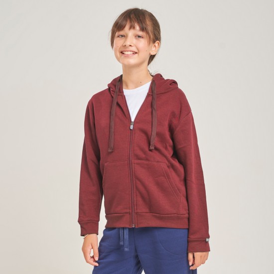 Campera Niño Felpa SW bordeaux Campera Niño Felpa SW bordeaux