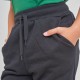 Pantalón Niño Felpa con puño SW Negro