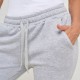 Pantalón Dama Felpa con puño SW Gris Melange