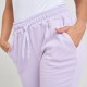Pantalón Dama Felpa con puño SW Lila