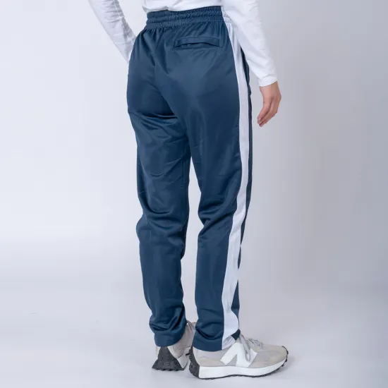 Pantalón Deportivo Azul/Blanco