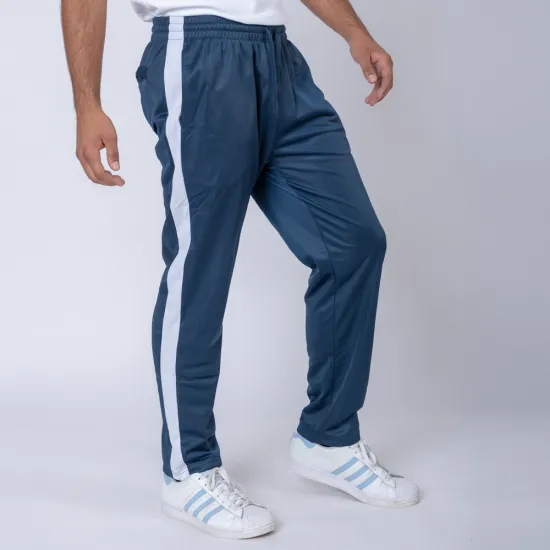 Pantalón Deportivo Azul/Blanco