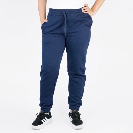 Pantalón Felpa Unisex Azul Marino