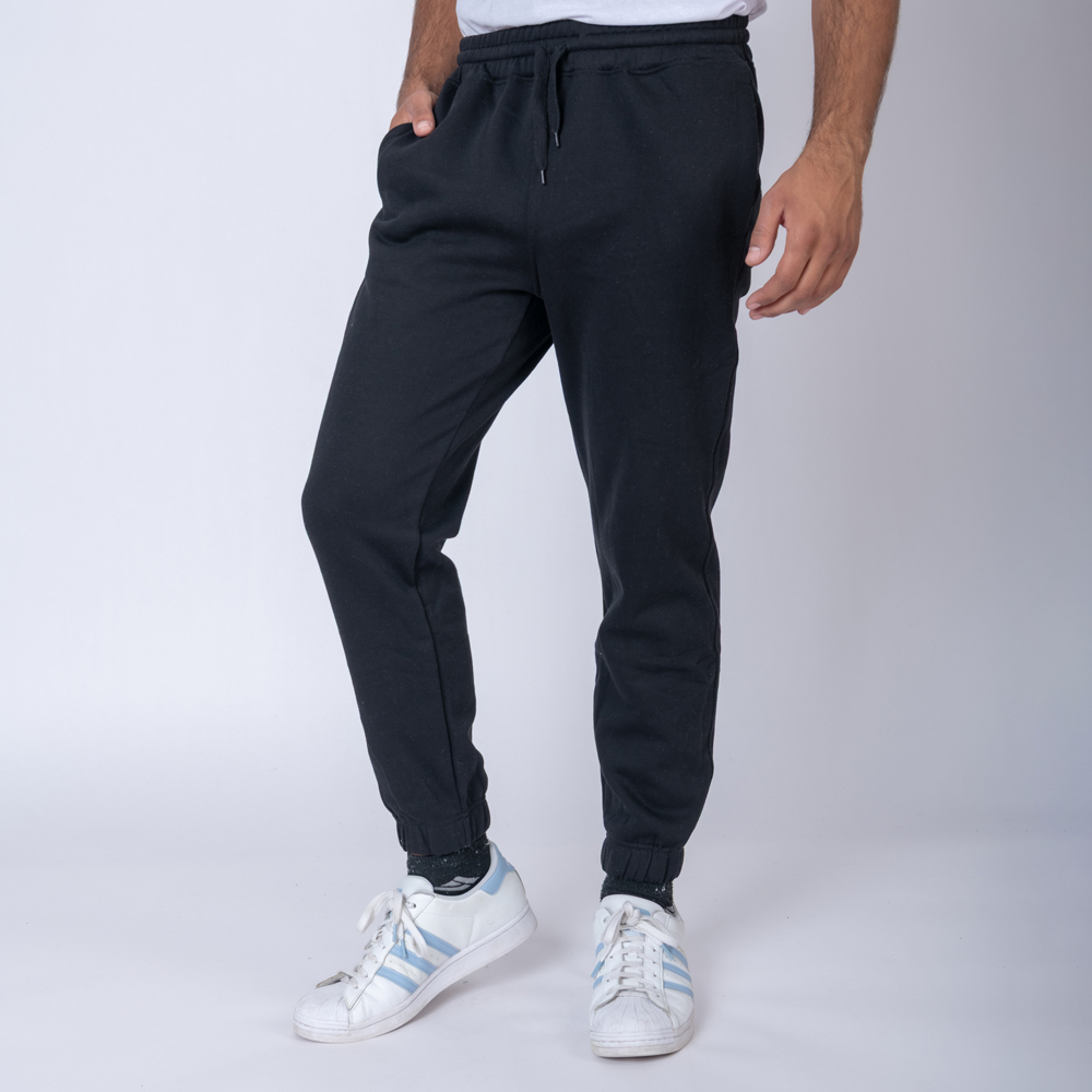 Pantalón Felpa Unisex Negro