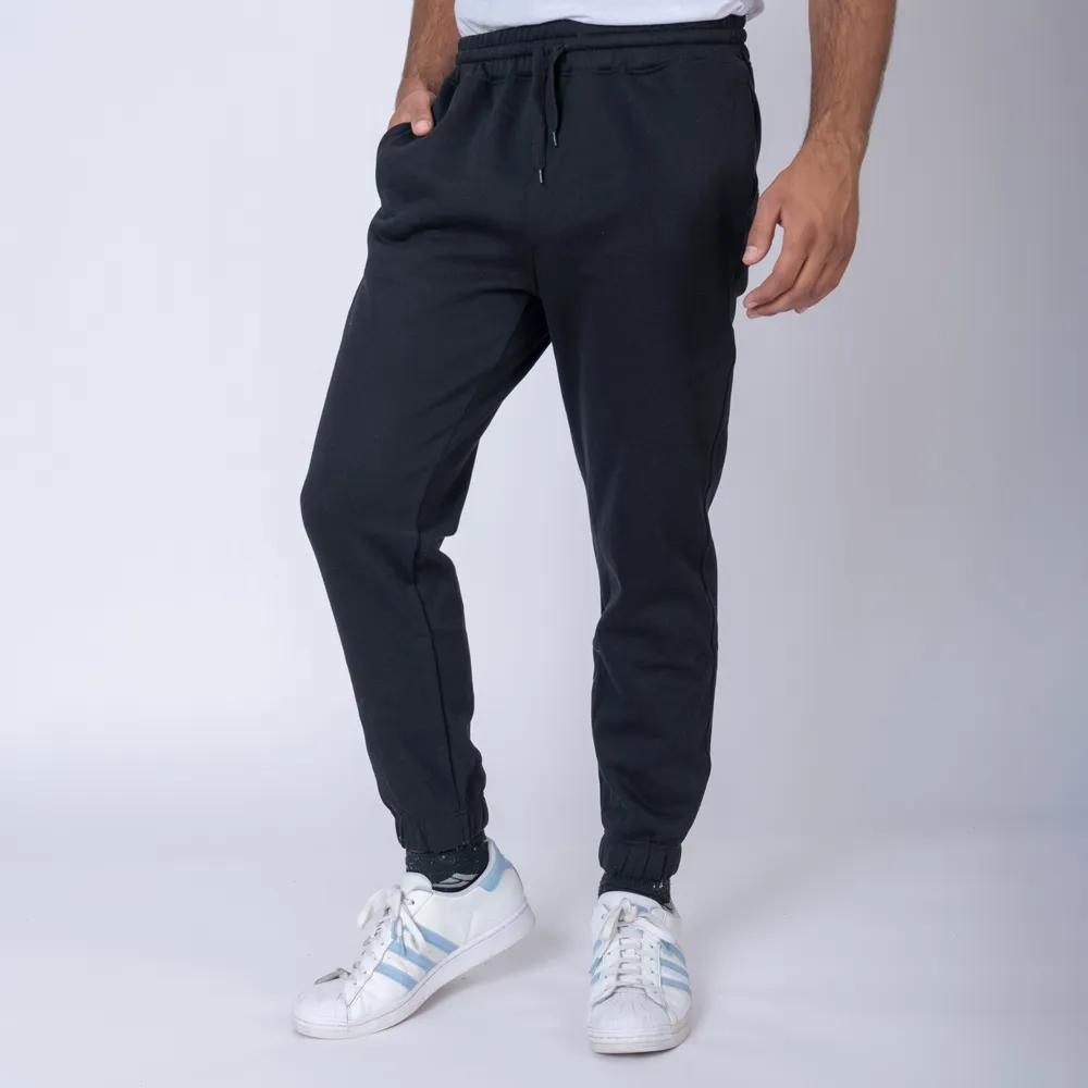 Pantalón Felpa Unisex Negro