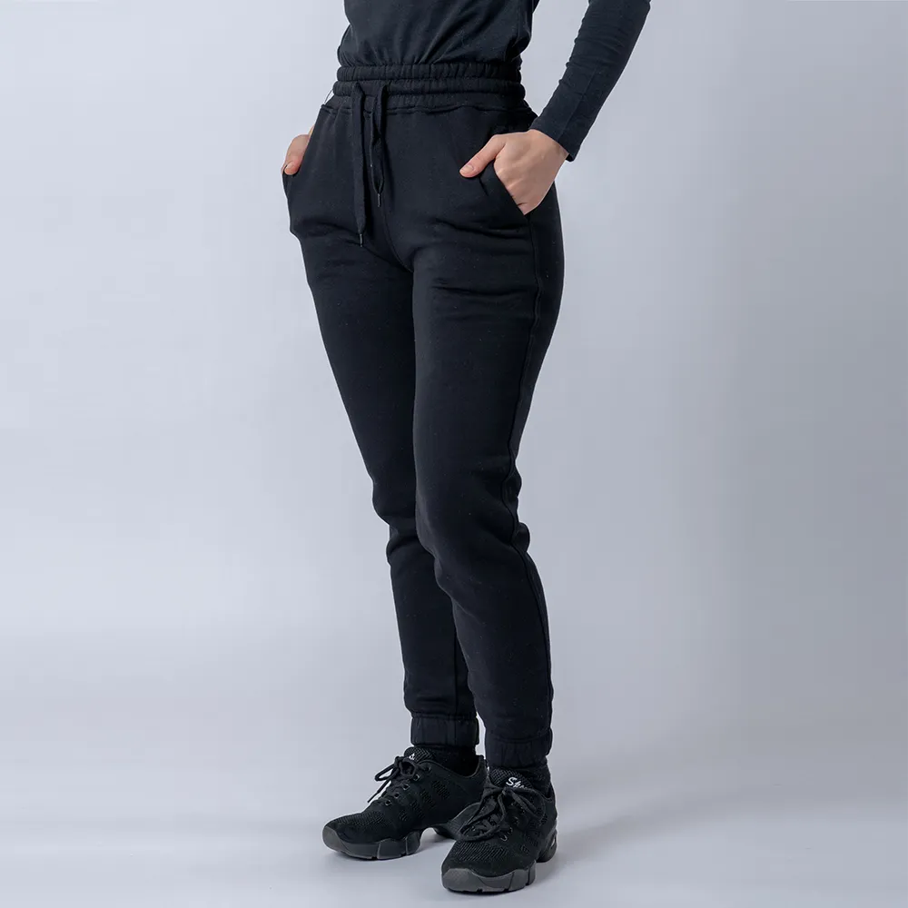 Pantalón Felpa Unisex Negro