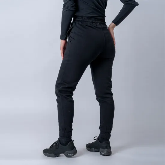 Pantalón Felpa Unisex Negro