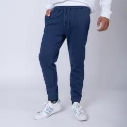 Pantalón Felpa Unisex Azul Marino