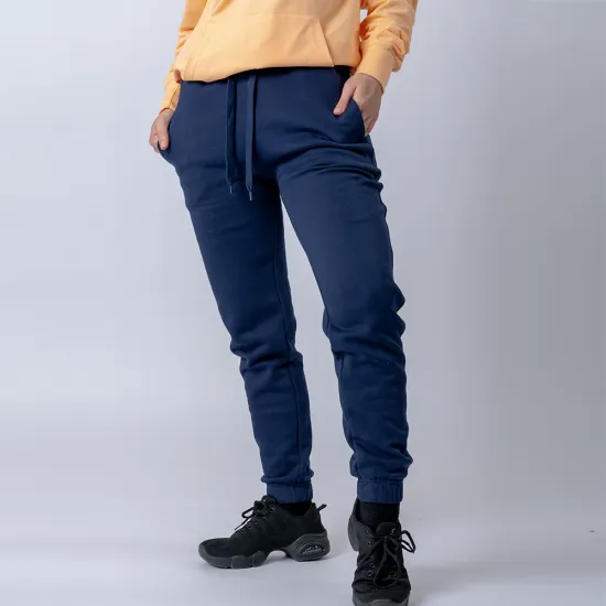 Pantalón Felpa Unisex Azul Marino