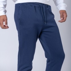 Pantalón Felpa Unisex Azul Marino