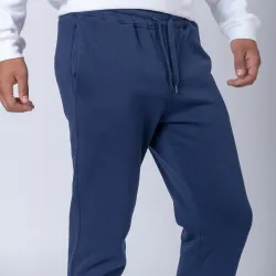 Pantalón Felpa Unisex Azul Marino