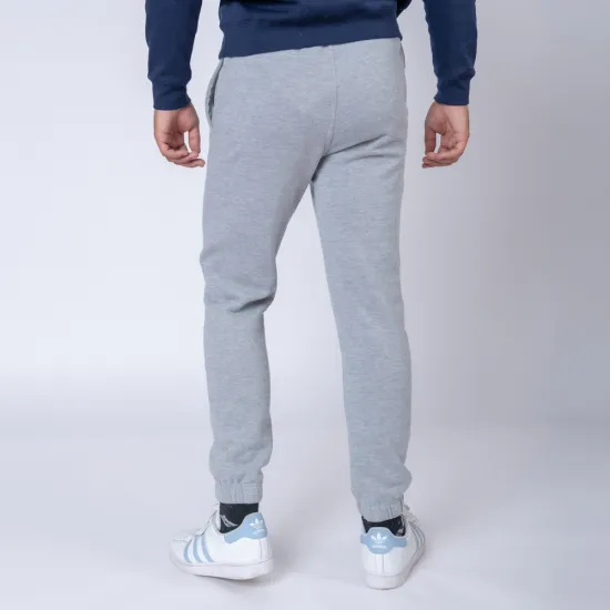 Pantalón Felpa Unisex Gris Melange