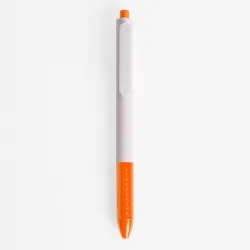 Lapicera LS564 Blanco/Naranja