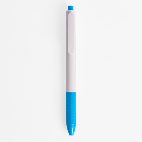 Lapicera LS564 Blanco/Celeste