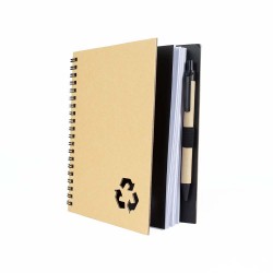 Cuaderno Recycle Negro