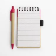 Block Lapicera 12.5X7.5 583 Rojo