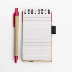 Block Lapicera 12.5X7.5 583 Rojo