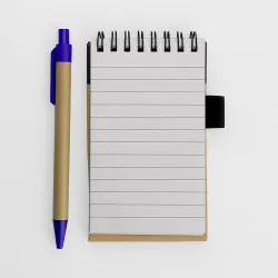 Block Lapicera 12.5X7.5 583 Azul