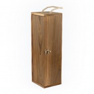 Caja de Madera para Vino 006 Oscura