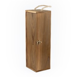 Caja de Madera para Vino 006 Oscura
