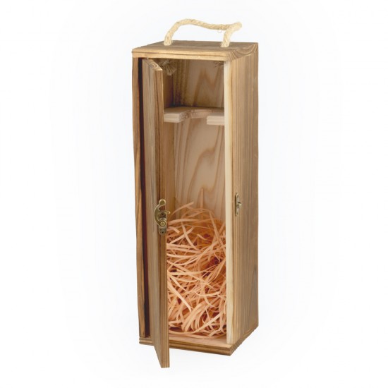 Caja de Madera para Vino 006 Oscura