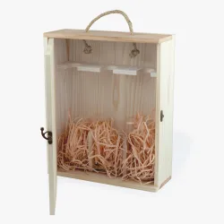 Caja de Madera para Vino 008 Tres Botellas