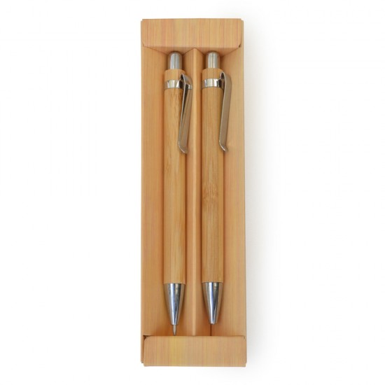 Set Bamboo Lápiz y Lapicera Set Bamboo Lápiz y Lapicera