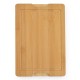 Tabla Parrillera Bamboo Premium con tapa y cubiertos 30x20 cm