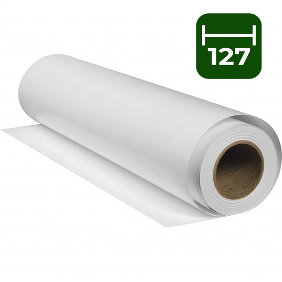 Vinilo de Impresión Bobina 50m - Blanco Mate 127 Vinilo de Impresión Bobina 50m - Blanco Mate 127