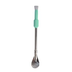 Bombilla de Acero Premuium 022 Turquesa Bombilla de Acero Premuium 022 Turquesa