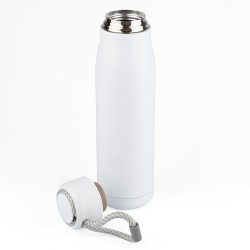 Botella Acero Doble Pared 5502 600ml Blanco