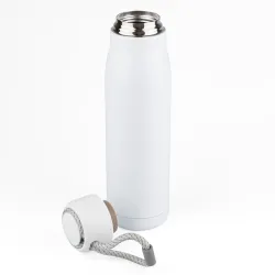 Botella Acero Doble Pared 5502 600ml Blanco